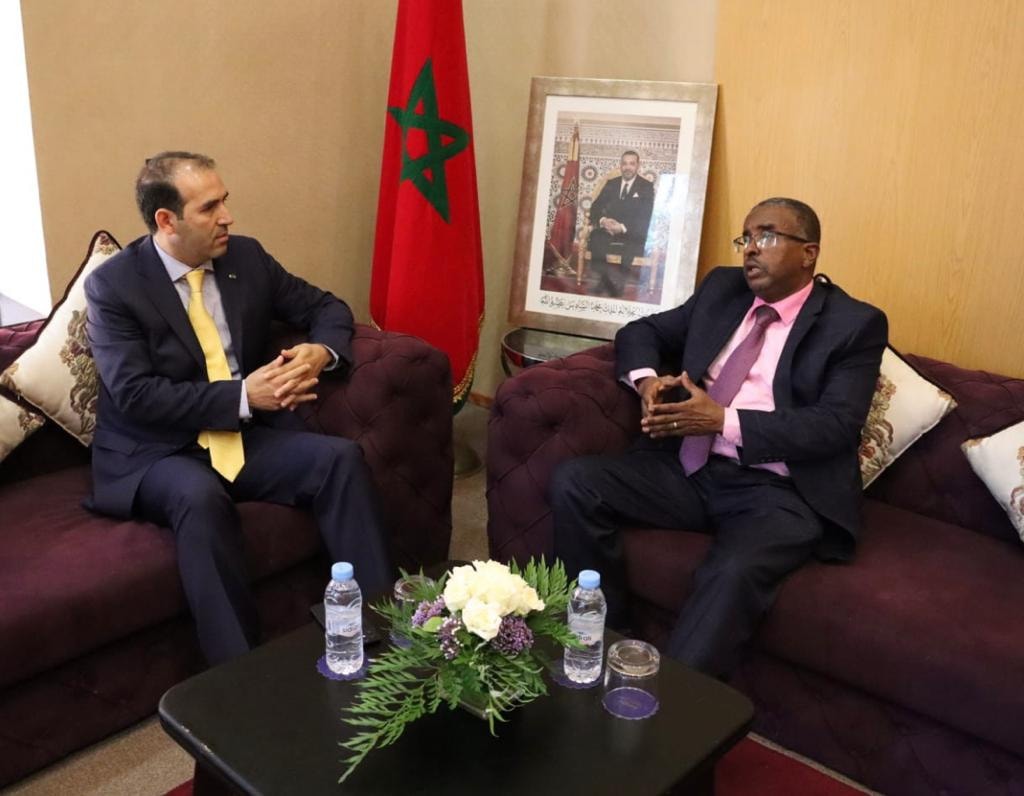 Entretien du Médiateur de la République avec son homologue du Maroc.